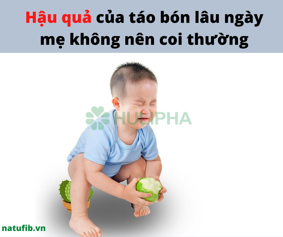 Hậu quả nghiêm trọng của táo bón lâu ngày ở trẻ