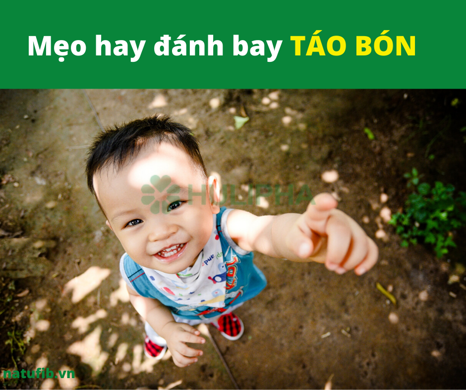 Mẹo hay đánh bay táo bón